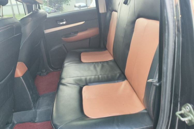 Used Zxauto Grandtiger 2018 2.8T Diesel China V Standard Two-Wheel Drive Elite Version Big Double Cab CA4D28C5-1B Left Rear Seat