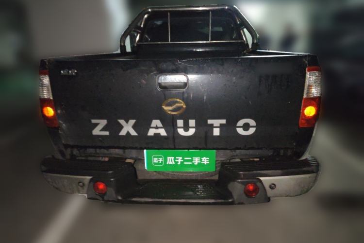 Used Zxauto Grandtiger 2018 2.5T Off-Road Diesel National V Four-Wheel Drive Luxury Version Big Double Cab SD4V25R-100 Rear