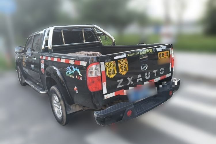 Used Zxauto Grandtiger 2018 2.8T Diesel China V Standard Two-Wheel Drive Elite Version Big Double Cab CA4D28C5-1B Rear Left 45 Deg