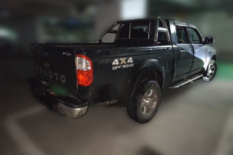 Used Zxauto Grandtiger 2018 2.5T Off-Road Diesel National V Four-Wheel Drive Luxury Version Big Double Cab SD4V25R-100 Rear Right 45 Deg