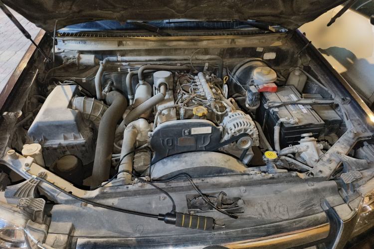 Used Zxauto Grandtiger 2018 2.5T Off-Road Diesel National V Two-Wheel Drive Standard Version Big Double Cab SD4V25R-100 Engine Bay