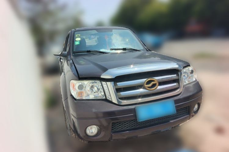 Used Zxauto Grandtiger 2018 2.5T Off-Road Diesel National V Two-Wheel Drive Standard Version Big Double Cab SD4V25R-100 Front Right 45 Deg