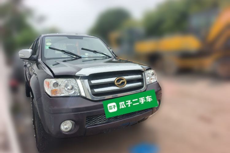 Used Zxauto Grandtiger 2018 2.5T Off-Road Diesel National V Two-Wheel Drive Standard Version Big Double Cab SD4V25R-100 Front Right 45 Deg