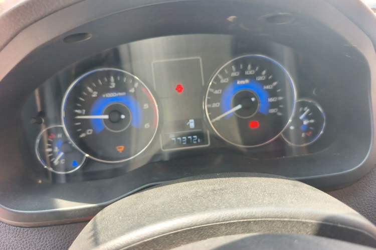 Used Zxauto Grandtiger 2018 2.5T Off-Road Diesel National V Two-Wheel Drive Standard Version Big Double Cab SD4V25R-100 Odometer Close Up