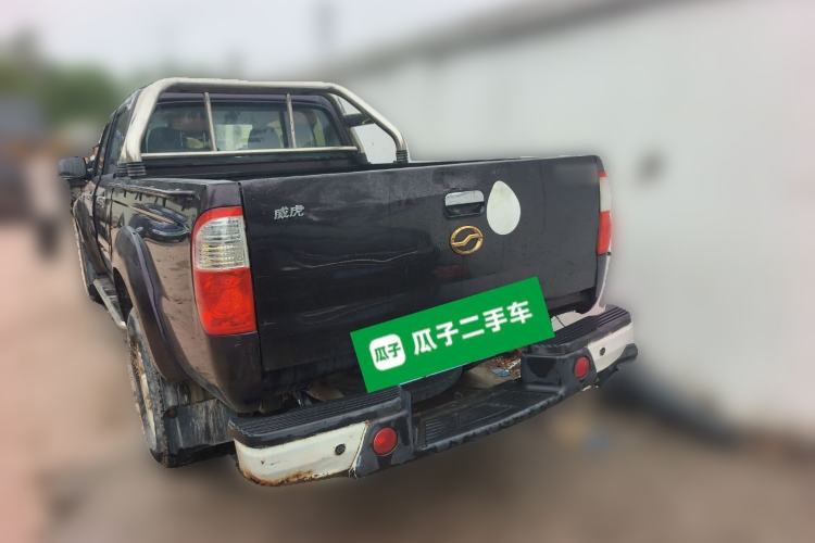 Used Zxauto Grandtiger 2018 2.5T Off-Road Diesel National V Two-Wheel Drive Standard Version Big Double Cab SD4V25R-100 Rear Left 45 Deg