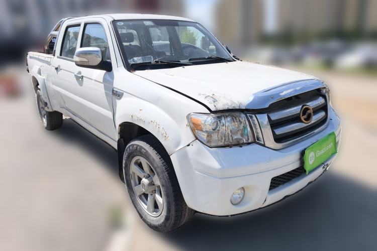Used Zxauto Grandtiger 2018 2.5T Off-Road Diesel National V Four-Wheel Drive Standard Version Big Double Cab SD4V25R-100 Front Right 45 Deg