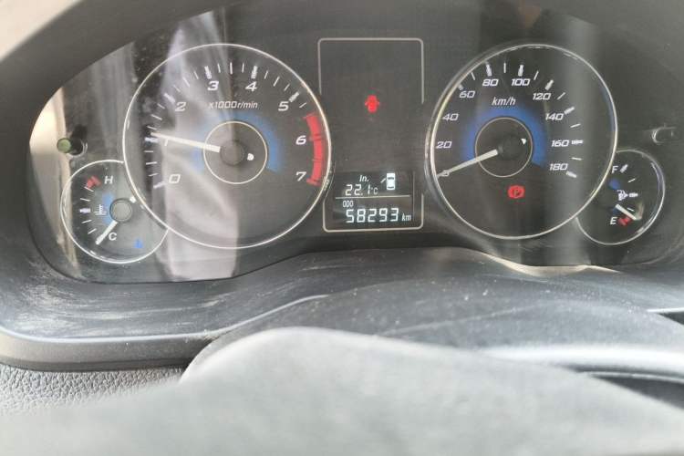 Used Zxauto Grandtiger 2018 2.4L Off-Road Version Gasoline National Emission Standard V 4WD Standard Configuration Big Double Cab – 4G69S4N Odometer Close Up