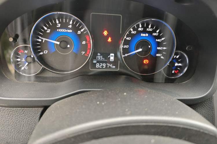 Used Zxauto Grandtiger 2019 1.5T Off-Road Version Gasoline China VI Standard Two-Wheel Drive Big Double-Cab Odometer Close Up