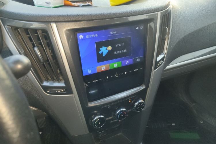 Used Zxauto Grandtiger 2020 2.5T Diesel China VI Standard Two-Wheel Drive Mid-Size Audio And AC Panel