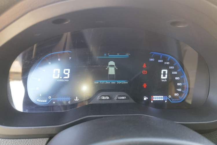 Used Zxauto Grandtiger 2020 2.5T Diesel China VI Standard Two-Wheel Drive Big Double-Cab Instrument Cluster