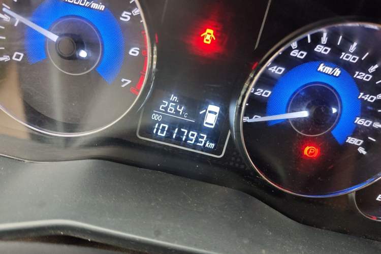 Used Zxauto Grandtiger 2021 2.4L Classic Edition Gasoline China VI Standard Two-Wheel Drive Big Double Cab Odometer Close Up