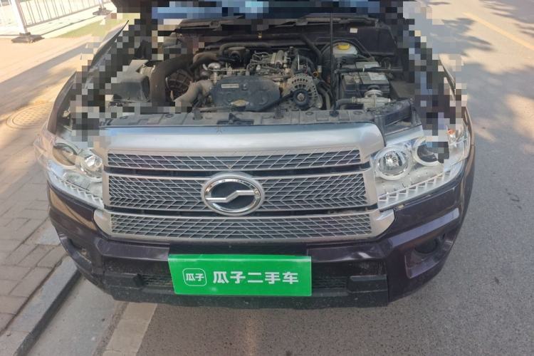Used Zxauto Grandtiger 2021 2.5T Rural Version Diesel Euro VI Four-Wheel Drive Big Double-Cab Engine Bay