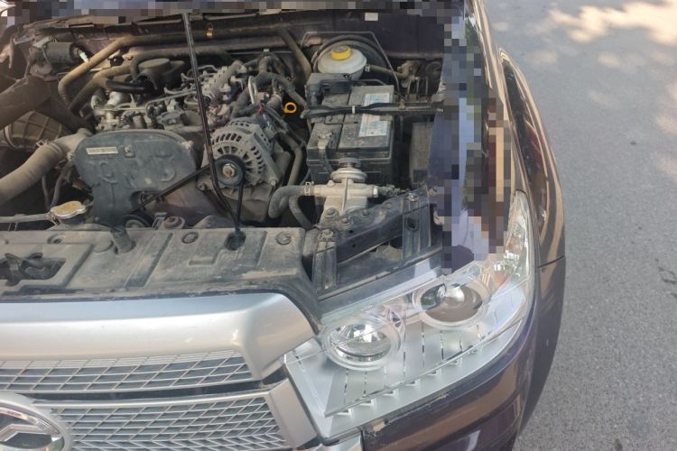Used Zxauto Grandtiger 2021 2.5T Rural Version Diesel Euro VI Four-Wheel Drive Big Double-Cab Engine Bay Left