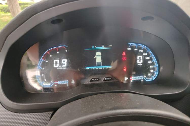 Used Zxauto Grandtiger 2021 2.5T Rural Version Diesel Euro VI Four-Wheel Drive Big Double-Cab Instrument Cluster