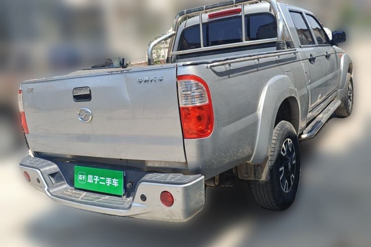 Used Zxauto Grandtiger 2022 2.8T Restyled Diesel Two-Wheel-Drive Ultra-Luxury Version with Large Double Cab – JE493ZLQ6E Rear Right 45 Deg