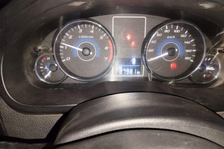 Used Zxauto Grandtiger G3 2013 2.2L 2WD Gasoline Elite Version with Extended Wheelbase Odometer Close Up