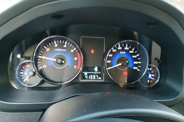 Used Zxauto Grandtiger G3 2013 2.2L Two-Wheel Drive Gasoline Elite Version Mid-Range Axle Instrument Cluster