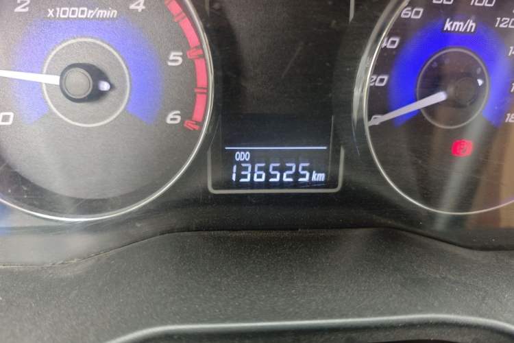 Used Zxauto Grandtiger G3  Odometer Close Up