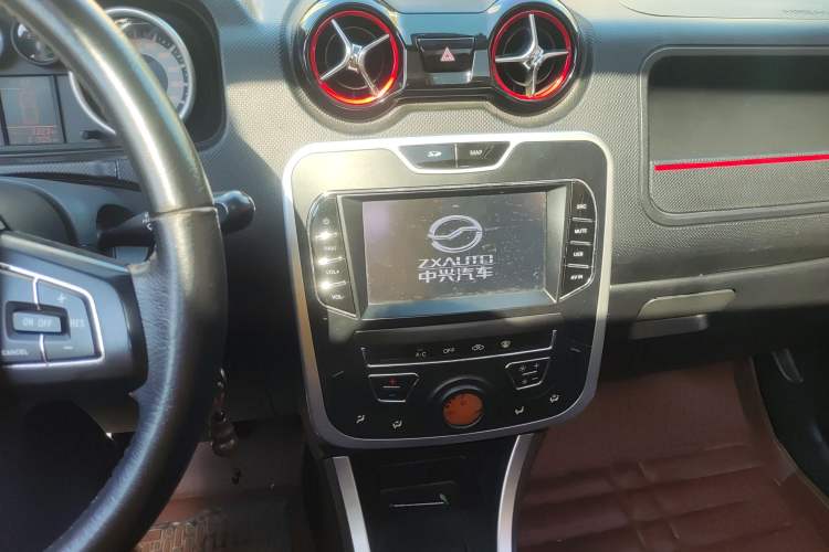Used Zxauto GX3 2015 1.5L Luxury Edition Audio And AC Panel