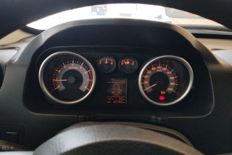 Used Zxauto GX3 2015 1.5L Elite Edition Odometer Close Up
