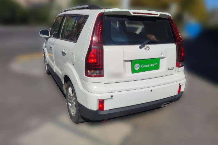 Used Zxauto GX3 2015 1.5L Luxury Edition Rear Left 45 Deg