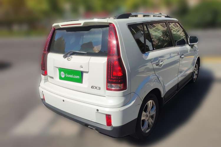Used Zxauto GX3 2015 1.5L Luxury Edition Rear Right 45 Deg