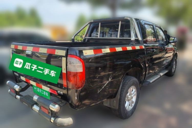 Used Zxauto Little Tiger 2015 2.4T Standard Edition Mid-Size Double Cab 4D25 Rear Right 45 Deg