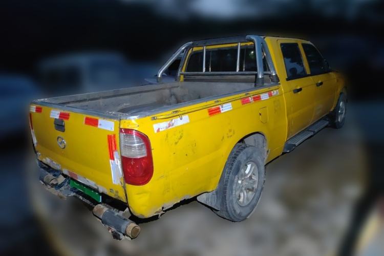Used Zxauto Little Tiger 2015 2.4T Standard Edition Big Double Cab 4D25 Rear Right 45 Deg