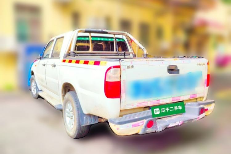 Used Zxauto Little Tiger 2017 2.8T Classic Edition Diesel China V Standard Double Cab CA4D28C5-1B Rear Left 45 Deg