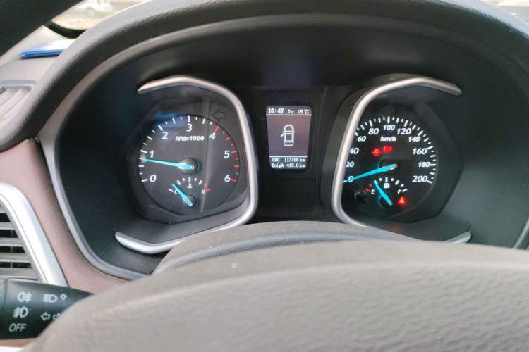Used Zxauto Terralord 2016 2.5T Two-Wheel Drive Luxury Version JE4D25E Instrument Cluster