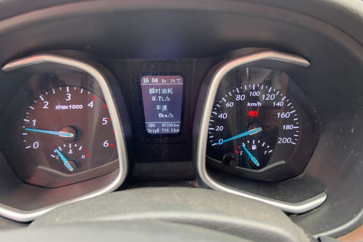 Used Zxauto Terralord 2016 2.5T Two-Wheel Drive Ultra-Luxury Version JE4D25E Instrument Cluster