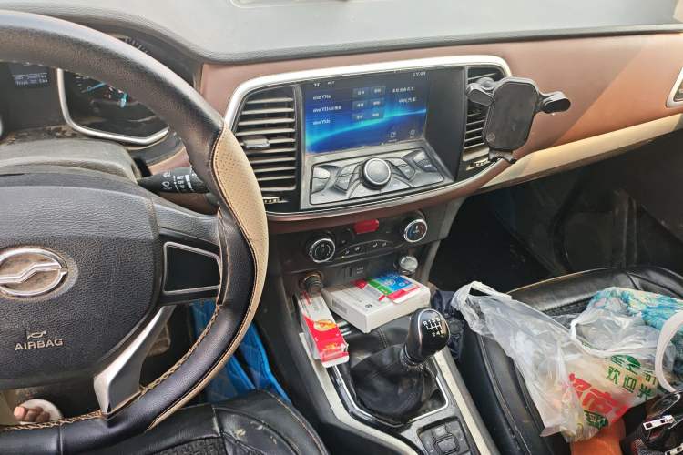 Used Zxauto Terralord 2018 2.5T Four-Wheel Drive Elite Version Big Double JE4D25Q5A Audio And AC Panel
