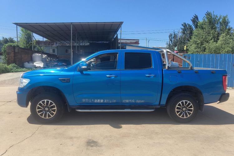 Used Zxauto Terralord 2019 2.5T Commercial Version Diesel Two-Wheel Drive Manual Standard Double-Door Trim Exterior 5