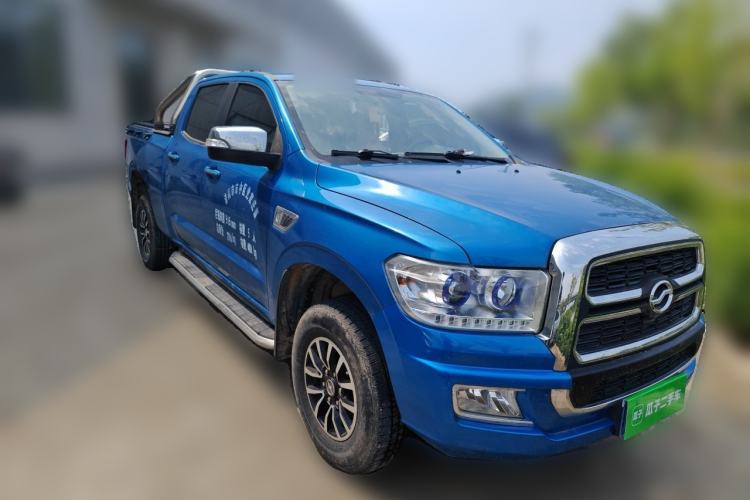 Used Zxauto Terralord 2019 2.5T Passenger Version Diesel Two-Wheel Drive Manual Standard Configuration Big Double SD4V25R-100 Front Right 45 Deg
