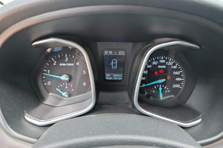 Used Zxauto Terralord 2019 2.5T Passenger Version Diesel Two-Wheel Drive Manual Standard Configuration Big Double SD4V25R-100 Instrument Cluster