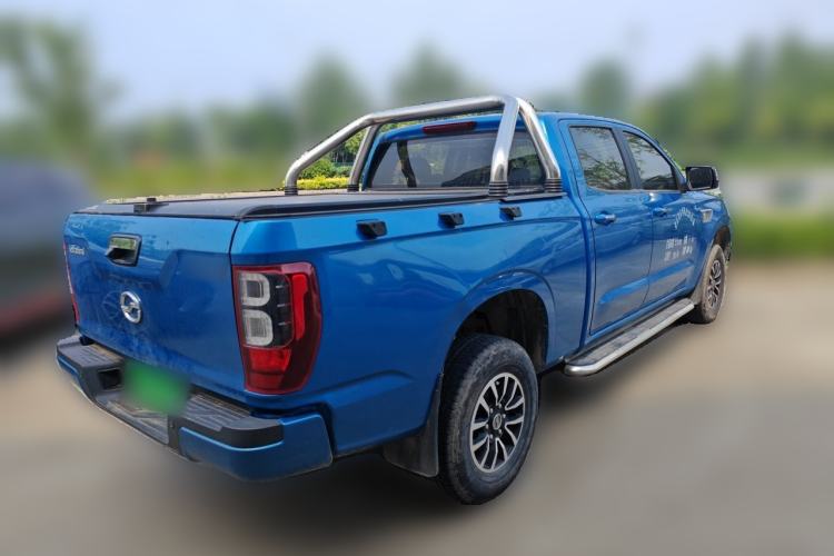 Used Zxauto Terralord 2019 2.5T Passenger Version Diesel Two-Wheel Drive Manual Standard Configuration Big Double SD4V25R-100 Rear Right 45 Deg