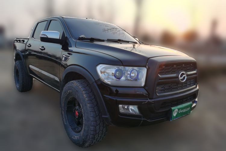 Used Zxauto Terralord 2019 2.5T Passenger Version Diesel Two-Wheel Drive Manual Ultra-Luxury Trim with Dual Features Front Right 45 Deg