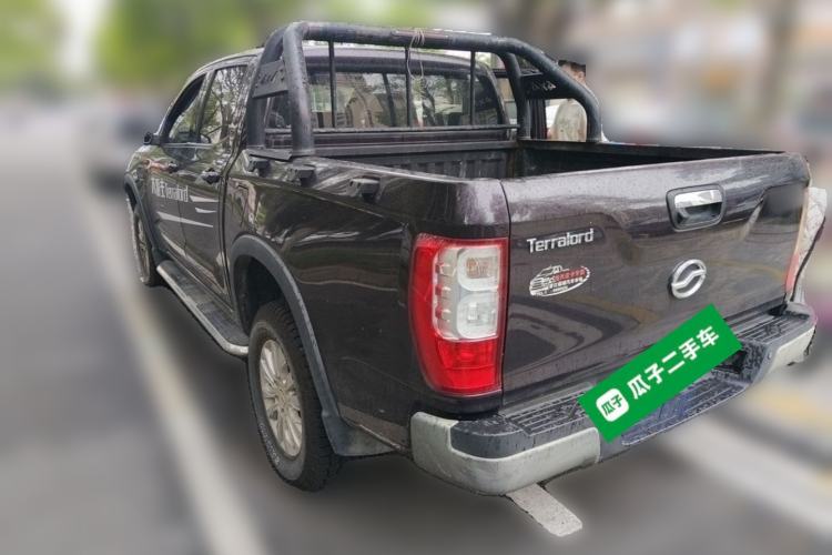Used Zxauto Terralord 2019 2.5T Commercial Version Diesel Two-Wheel Drive Manual Standard Double-Door Trim Rear Left 45 Deg