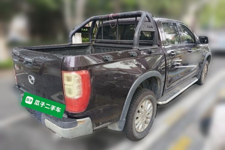 Used Zxauto Terralord 2019 2.5T Commercial Version Diesel Two-Wheel Drive Manual Standard Double-Door Trim Rear Right 45 Deg