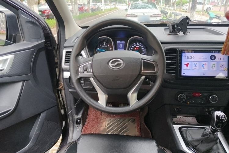 Used Zxauto Terralord 2019 2.5T Commercial Version Diesel Two-Wheel Drive Manual Standard Double-Door Trim Steering Wheel