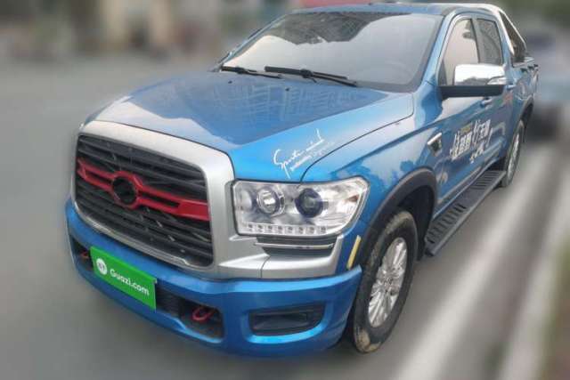 Used Zxauto Terralord 2021 2.5T Passenger Version Diesel Two-Wheel Drive Luxury Trim with Dual Wheels