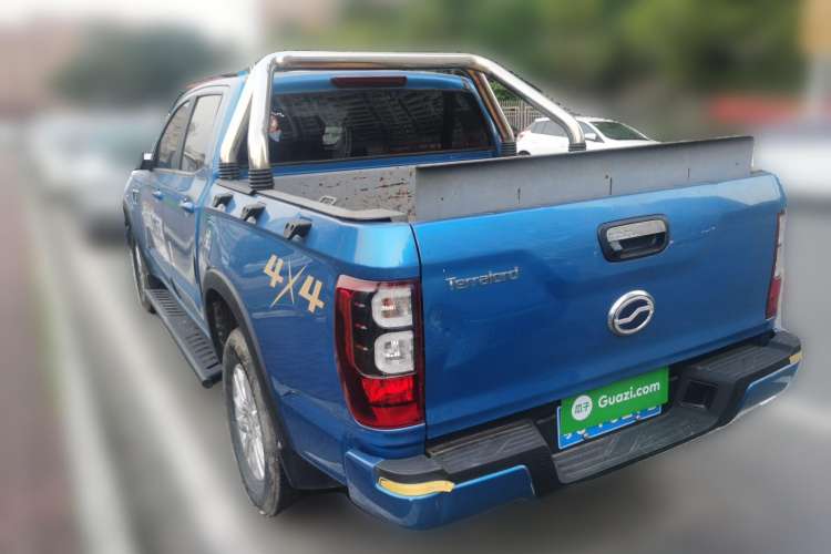Used Zxauto Terralord 2021 2.5T Passenger Version Diesel Two-Wheel Drive Luxury Trim with Dual Wheels Rear Left 45 Deg