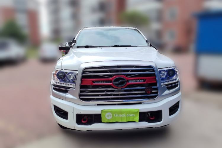 Used Zxauto Terralord 2021 2.4T Cargo & Passenger Version Gasoline 4WD Luxury Trim Standard Double Cab – 4K22D4T Front