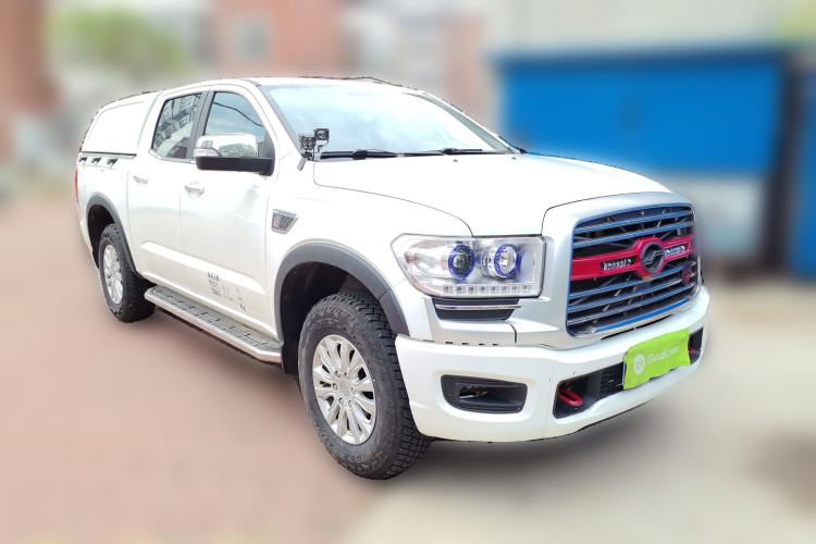 Used Zxauto Terralord 2021 2.4T Cargo & Passenger Version Gasoline 4WD Luxury Trim Standard Double Cab – 4K22D4T Front Right 45 Deg